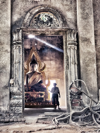 Goddess & Buddha (Snapseed)