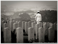 Docu: ANZAC Day at Kranji War Cemetery (B&W version)