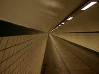 Pedestrian Tunnel in Antwerp