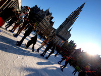 Street: XMas Skating, Antwerp